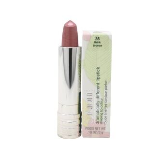 Clinique Dramatically Different Think Bronze Lipstick one tube New in box